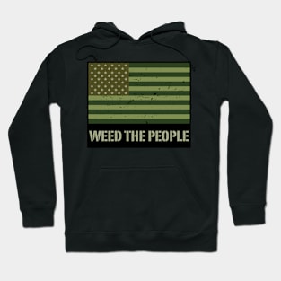 Weed The People Flag Hoodie